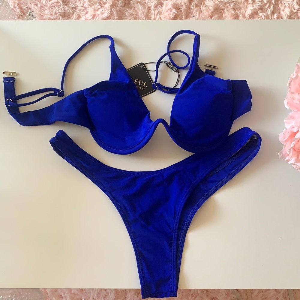 Royal Blue ZAFUL Bikini
